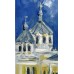 “Holy Transfiguration Cathedral” – Original Painting by Marina Stognieva